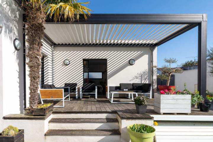 Pergola avec structure en métal Essonne